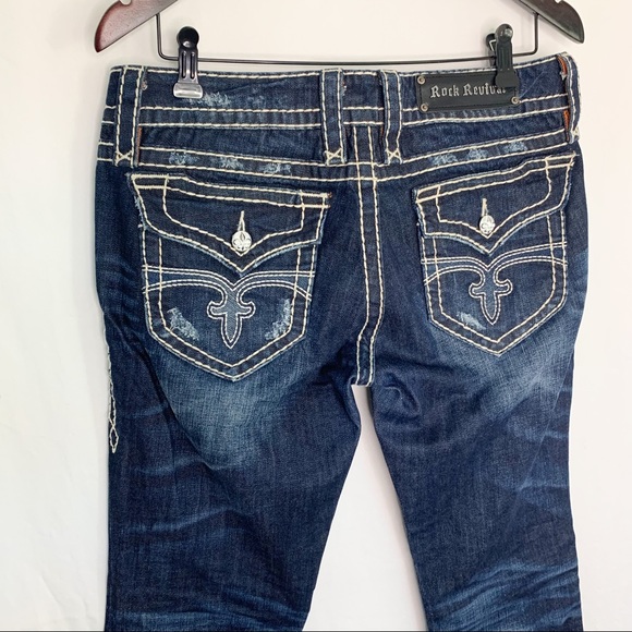 Rock Revival / Eva Boot cut Jeans / Low Rise - Picture 11 of 13